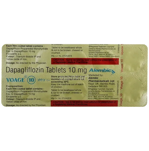 voage 10mg tablet 10's